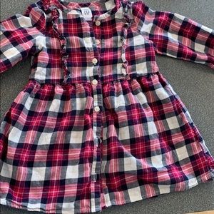 GAP Dresses - Gap 2t plaid dress/tunic GAP Dresses - Gap 2t plaid dress/tunic